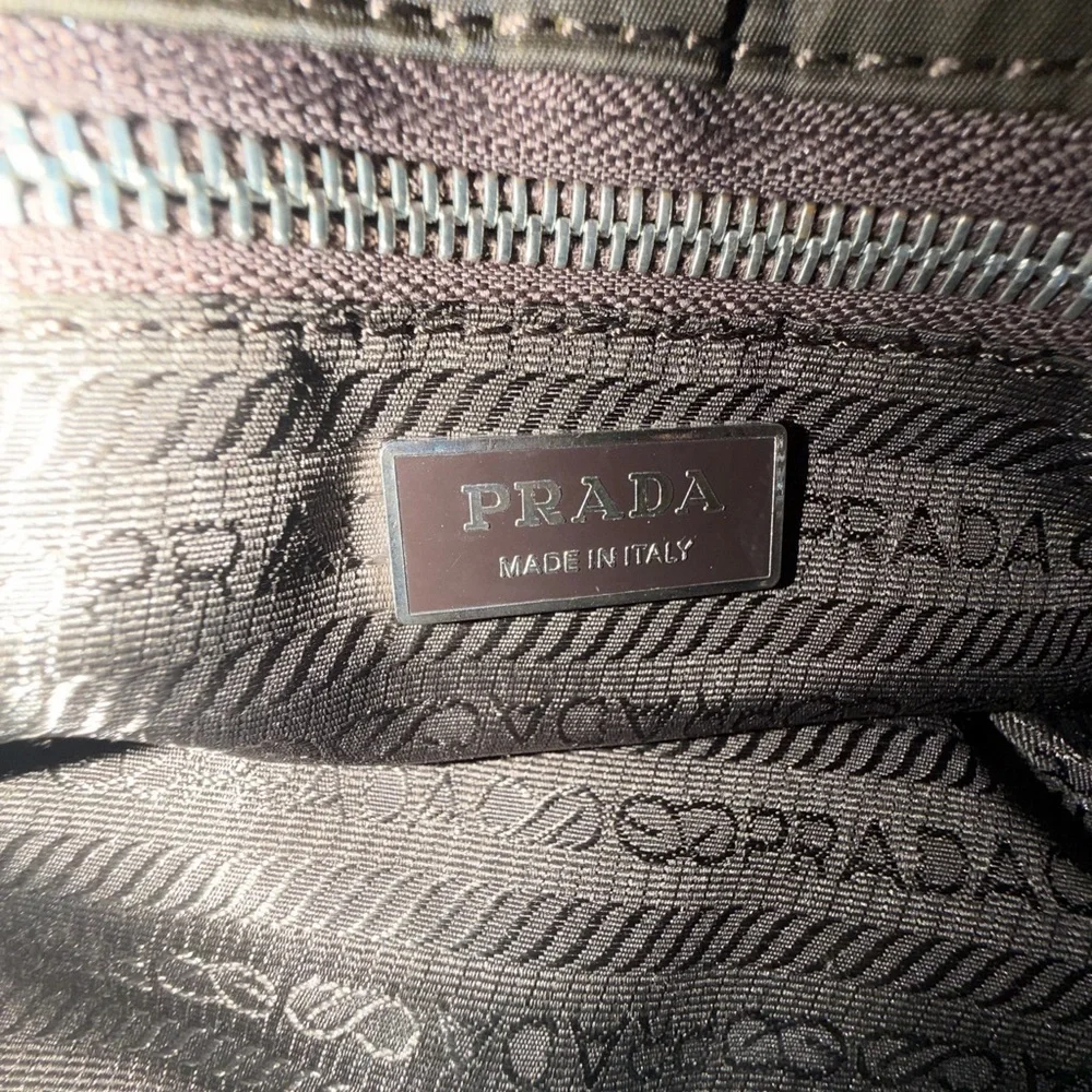 Prada Dark Brown Men's Messenger Bag